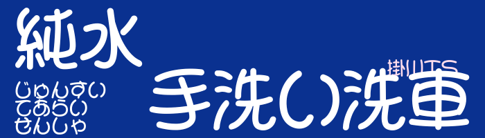 純粋手洗い洗車