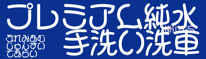 プレミアム純粋手洗い洗車