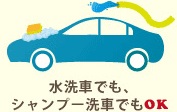 日頃のケアは水洗いするだけ？